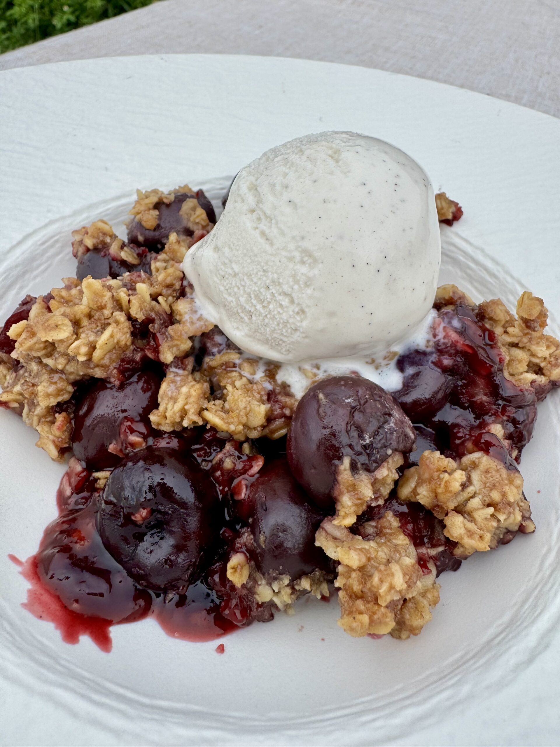Cherry Crisp