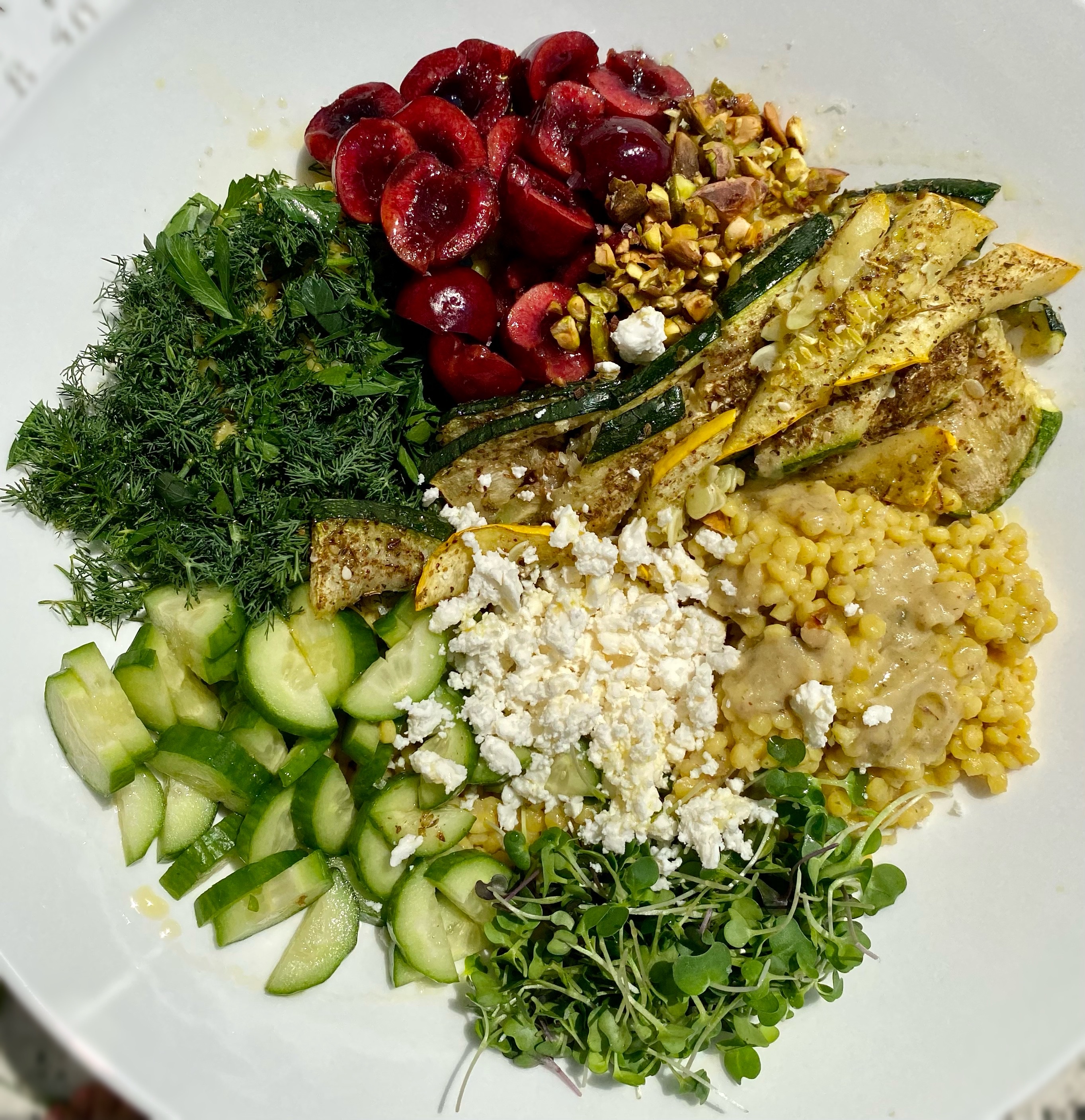 Pearl Couscous Salad