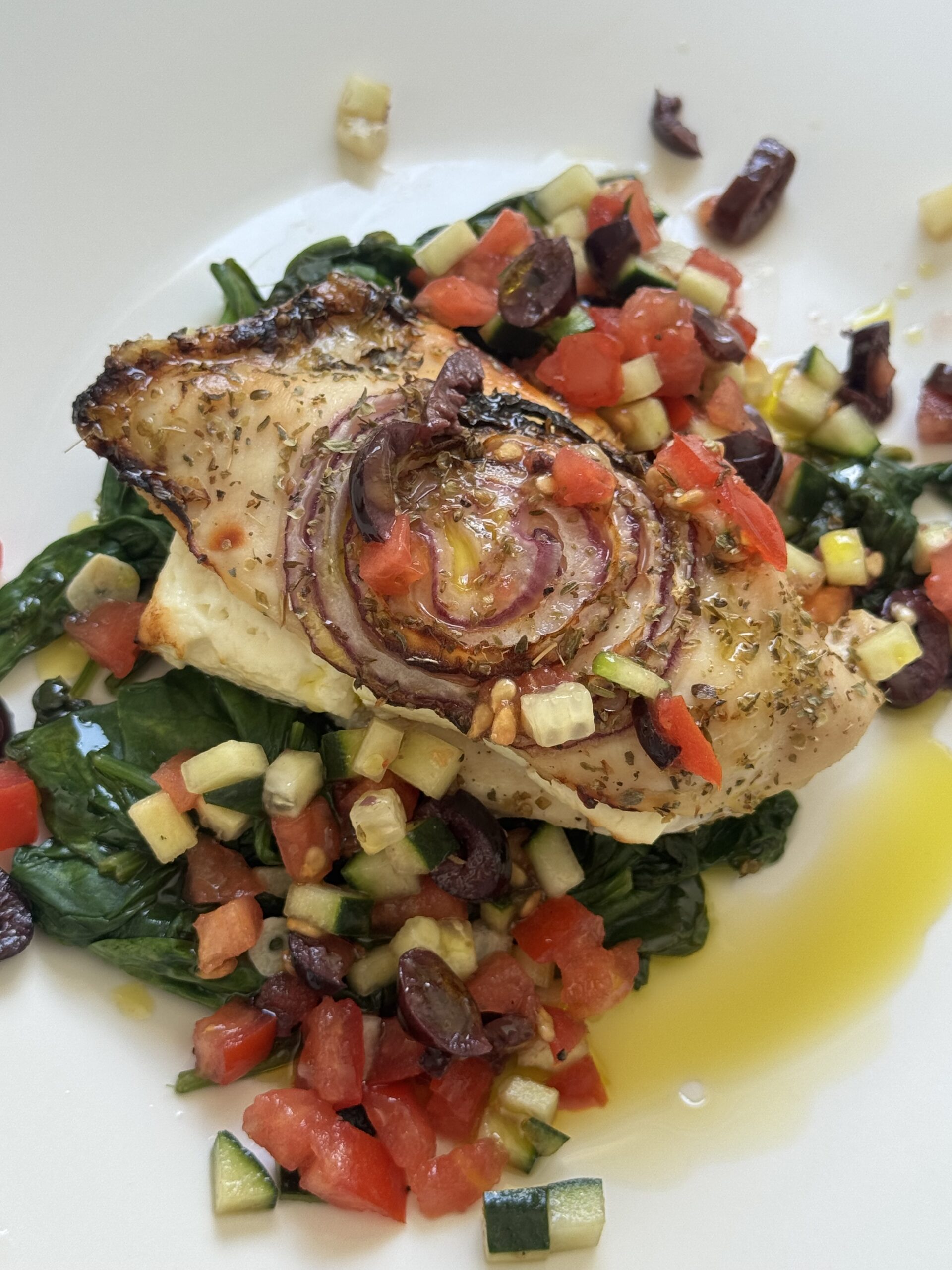 Feta Stuffed Chicken